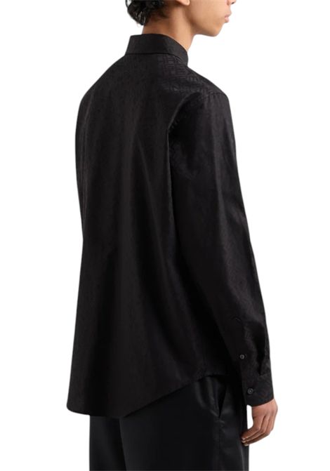 Camicia regular fit in cotone jacquard ARMANI EXCHANGE | Camicie | XM000431 AF13131FC041